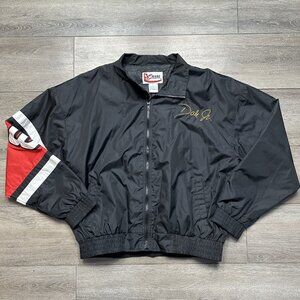 Chase Authentics Dale Earnhardt Jr NASCAR BUD Racing Jacket Nylon size XL Black